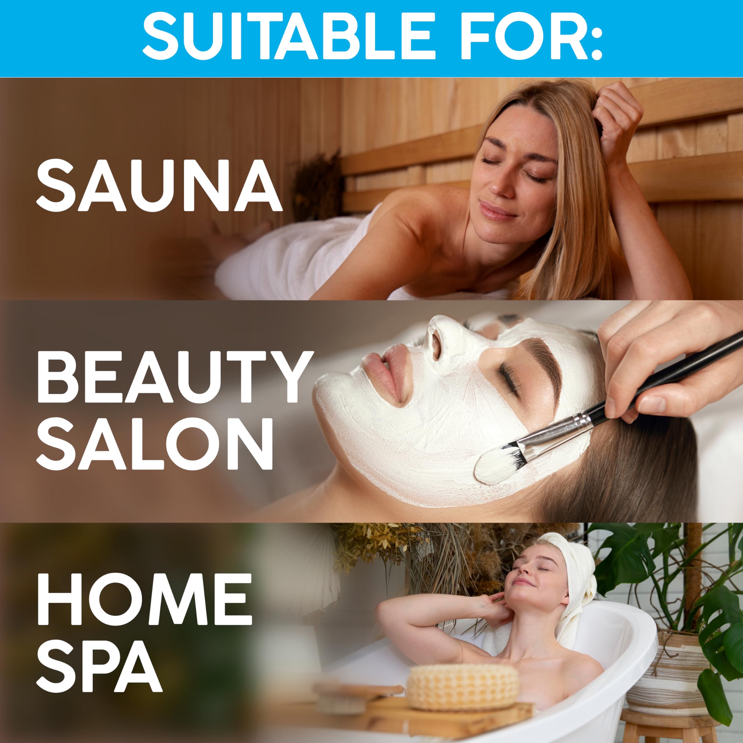 50 Pcs Disposable Plastic Sheeting for Body Wrap & Sauna Bag, 83x47 Inches - Sauna Blanket Liners for Detox, Weight Loss & Spa Treatments