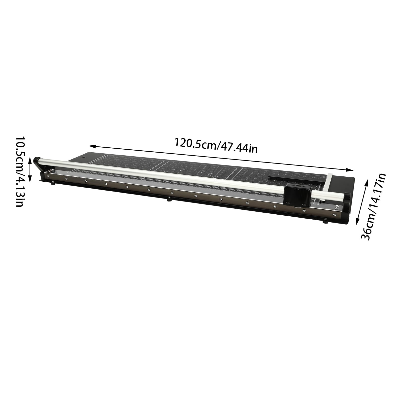 36 Inch Manual Rotary Paper Trimmer - Precision Photo & Craft Paper Cutter for Scrapbooking, Coupons, Labels, Cardstock & DIY Projects - Perfect for Home Office, School & Crafting