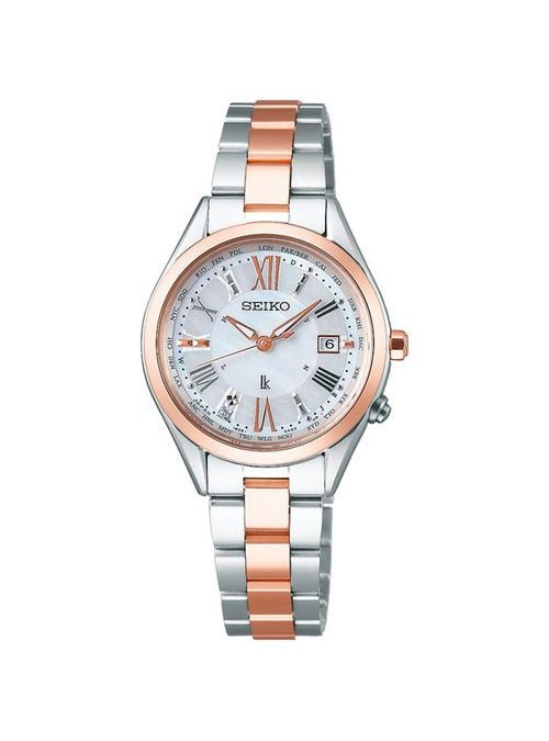 Original SEIKO LUKIA SSQV040 Japanese Automatic Watch for Women - Stainless Steel Case & Bracelet, Made in Japan JDM - Perfect for Business, Formal Events & Everyday Wear