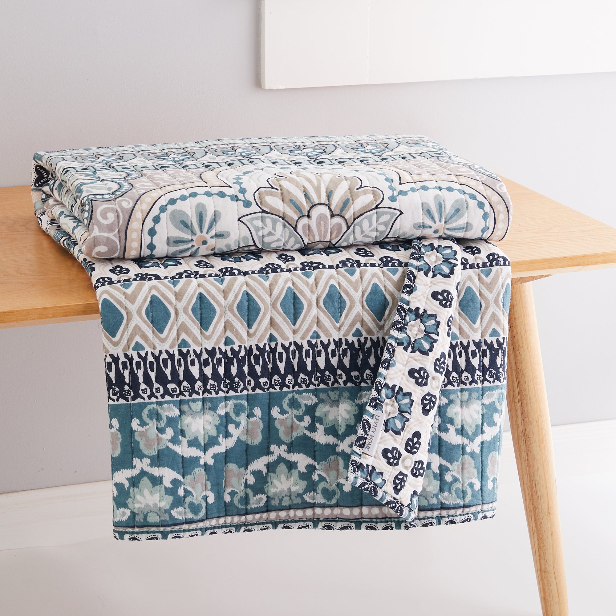 Addie Quilted Throw Blanket - Soft Cozy Bedspread for Couch, Bed & Sofa - Perfect for Winter Nights, Home Decor & Gift Giving
