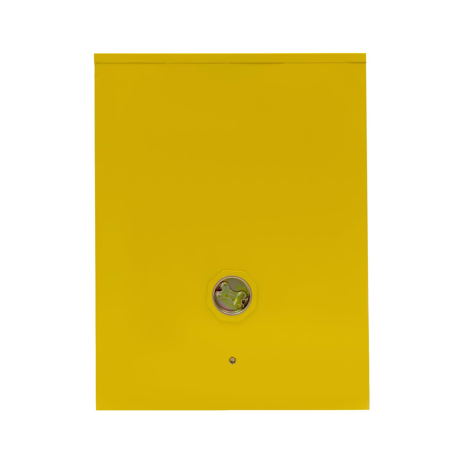 4 Gallon Yellow Flammable Safety Storage Cabinet - Adjustable Shelf for Home & Industrial Use