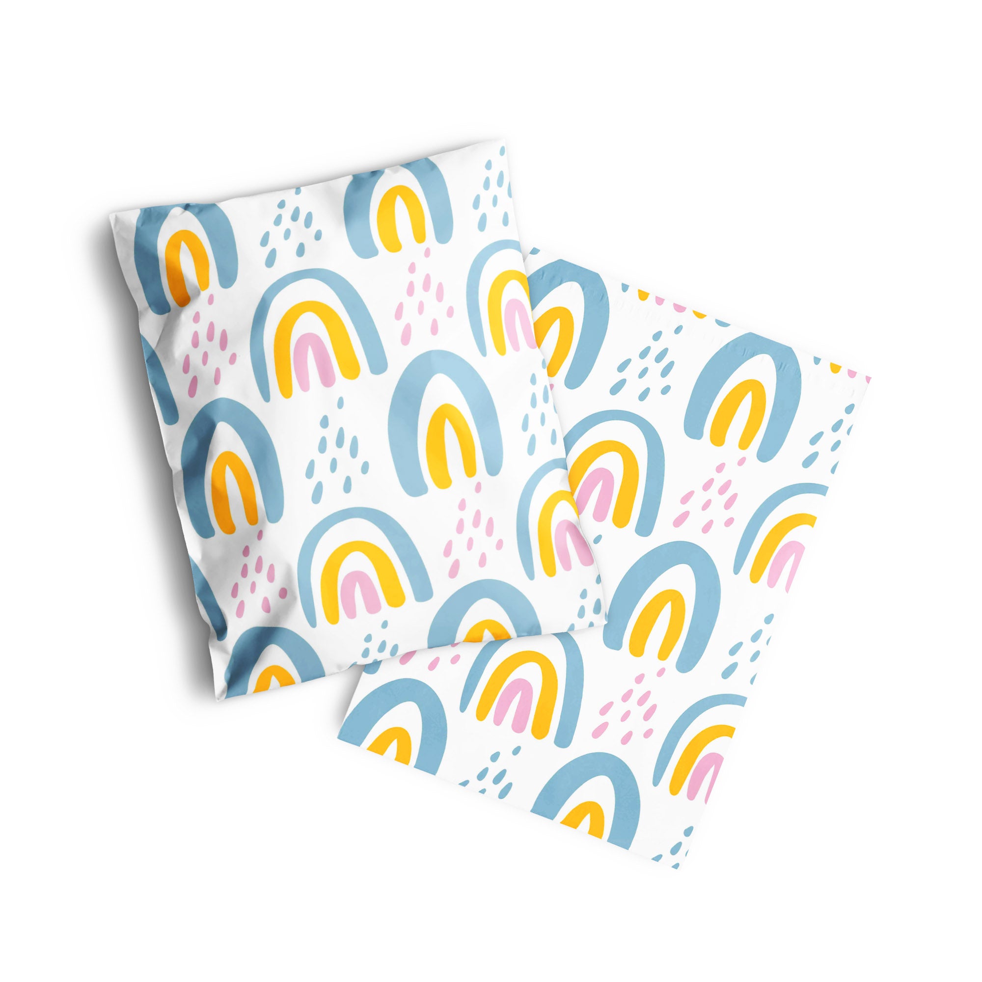 Boho Rainbow Polymailers 14x19 - Eco-Friendly Mailing Envelopes for Etsy, Amazon & Small Business Shipping - Perfect for Packages, Gifts & Online Store Deliveries