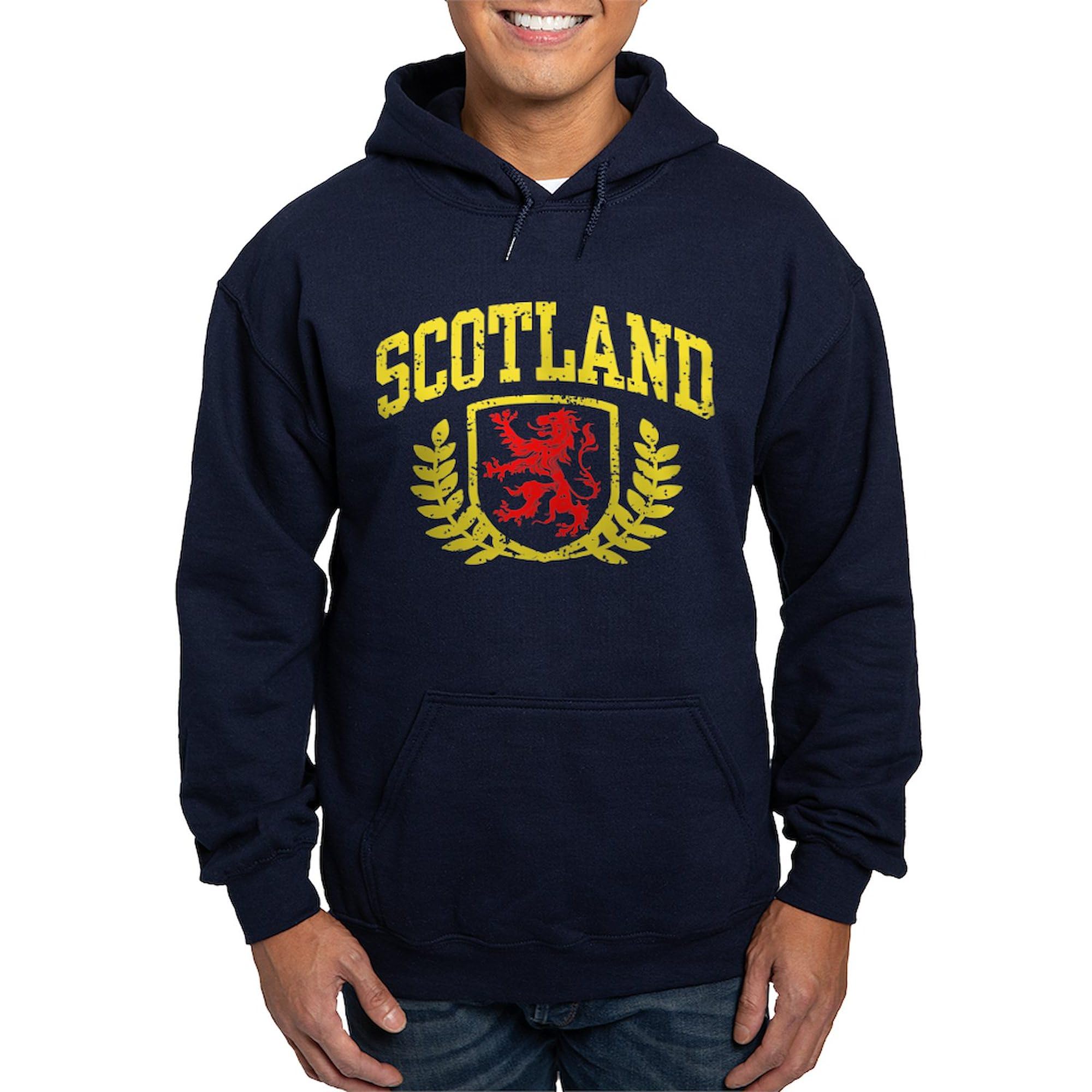 Scotland Hoodie for Men - Dark Regular Fit Pullover Sweatshirt | Comfortable & Stylish for Casual Wear, Travel & Outdoor Activities
