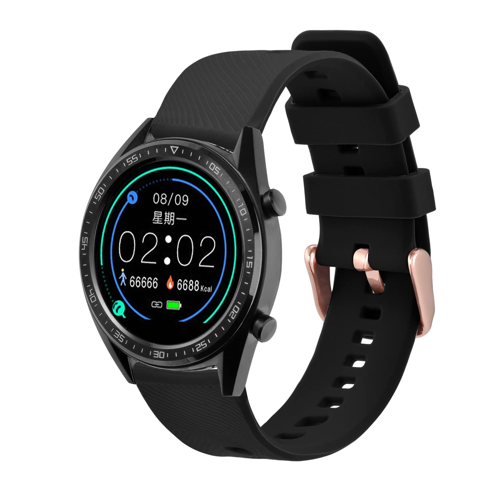 BISONSTRAP Quick Release Silicone Watch Band 18mm 19mm 20mm 21mm 22mm - Durable Comfortable Strap for Men & Women, Perfect for Sports, Work & Everyday Wear