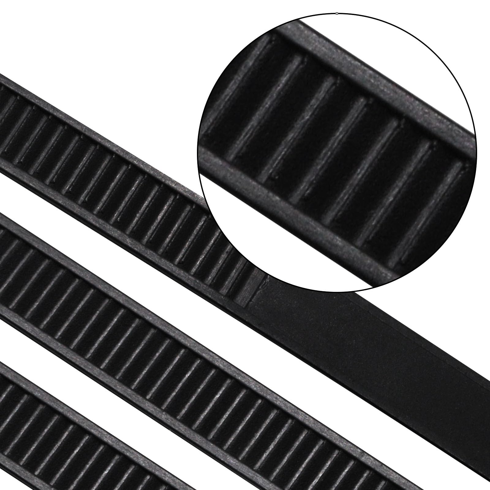 60 PCS Black Nylon Push Mount Zip Ties - 6 Types Snap-in Cable Ties for Automotive Wire Harness, Electrical Wiring & DIY Projects - Secure Wire Tying for Cars, Home Organization & Office Use