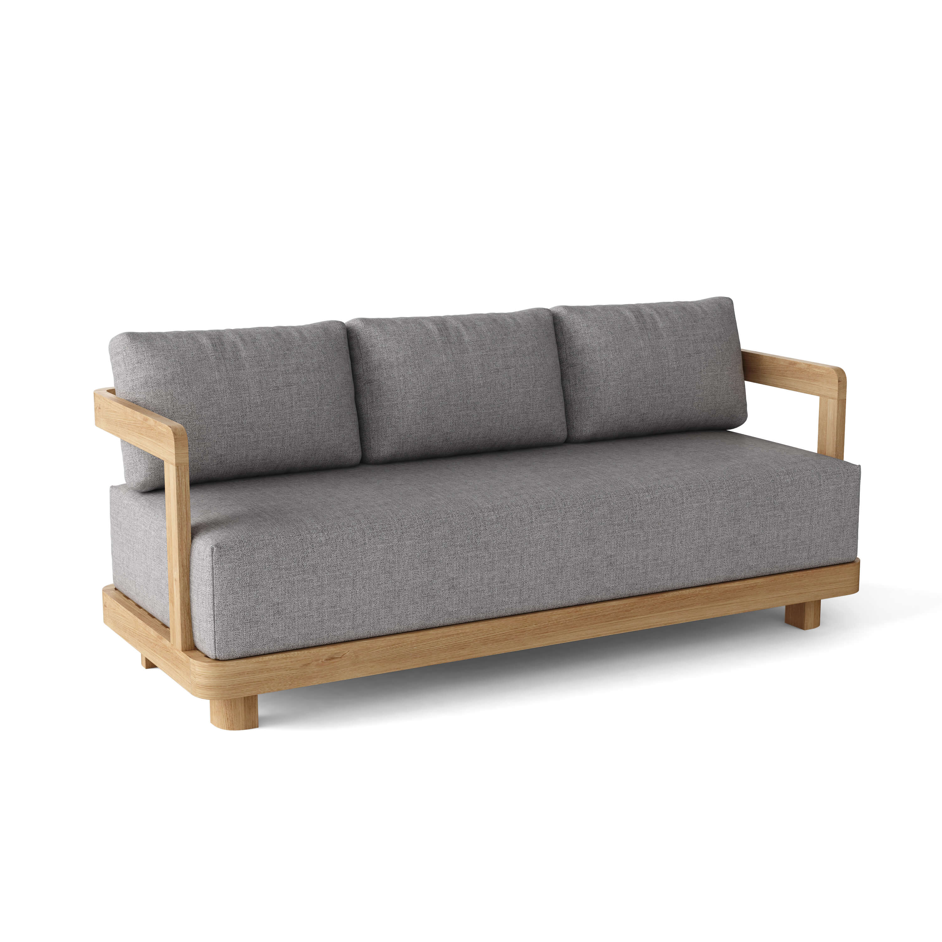 Granada Deep Seating Sofa - Comfortable Outdoor Patio Furniture Set with Weather-Resistant Cushions, Perfect for Backyard, Poolside & Garden Relaxation