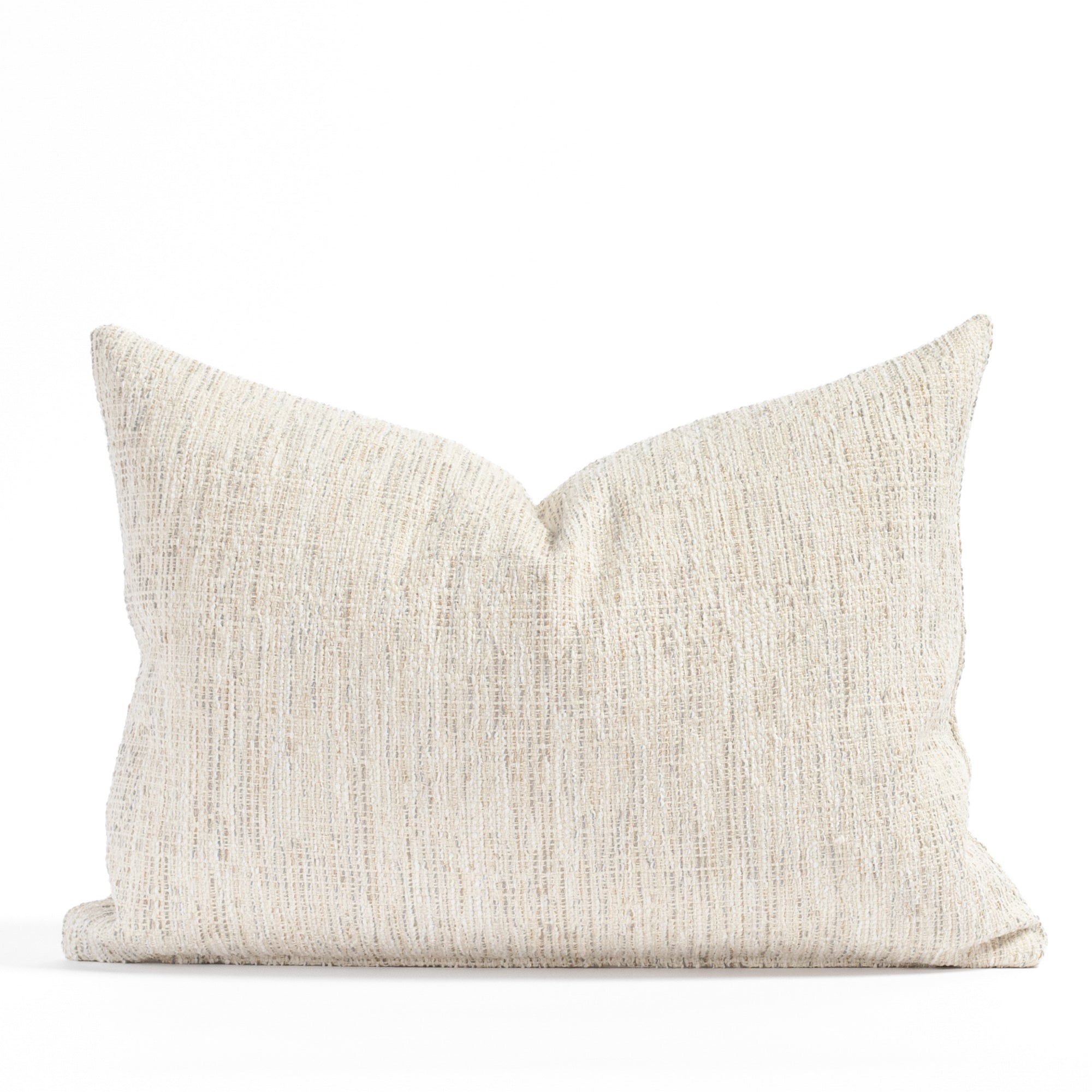 Ramsey 14x20 Lumbar Pillow for Couch & Bed - Soft Support Pillow for Back Pain Relief - Decorative Throw Pillow in Parchment Color - Perfect for Living Room, Office & Home Decor