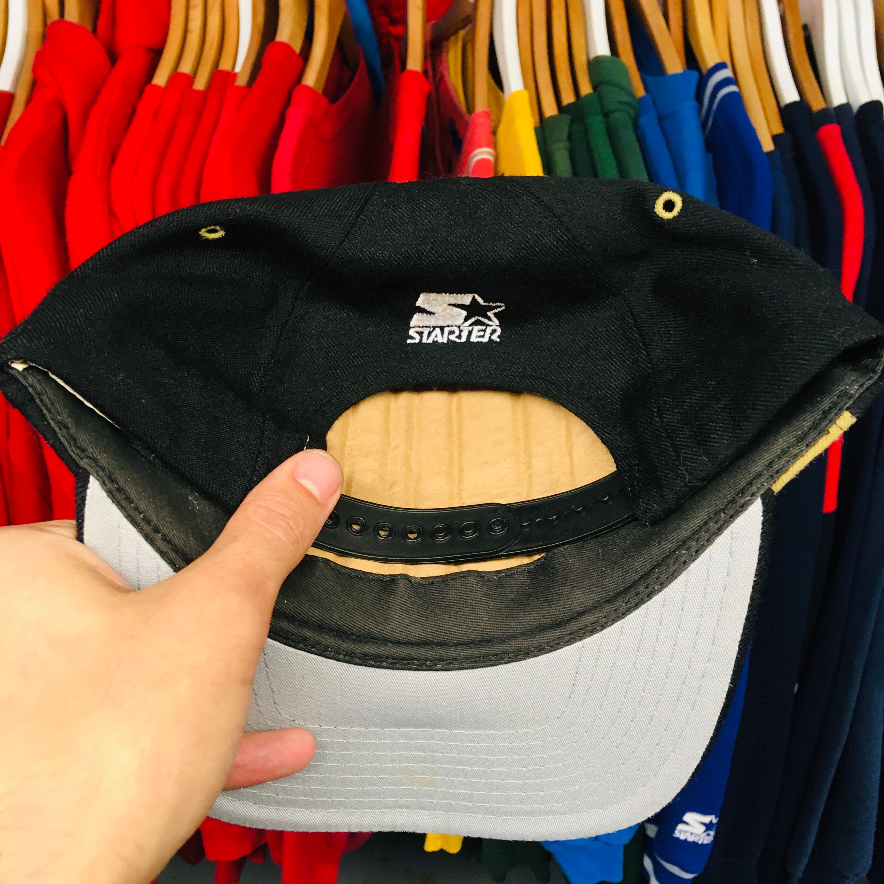 Purdue Boilermakers Starter Snapback Hat - Official NCAA Adjustable Baseball Cap for Men & Women - Perfect for College Games, Tailgating & Sports Fans