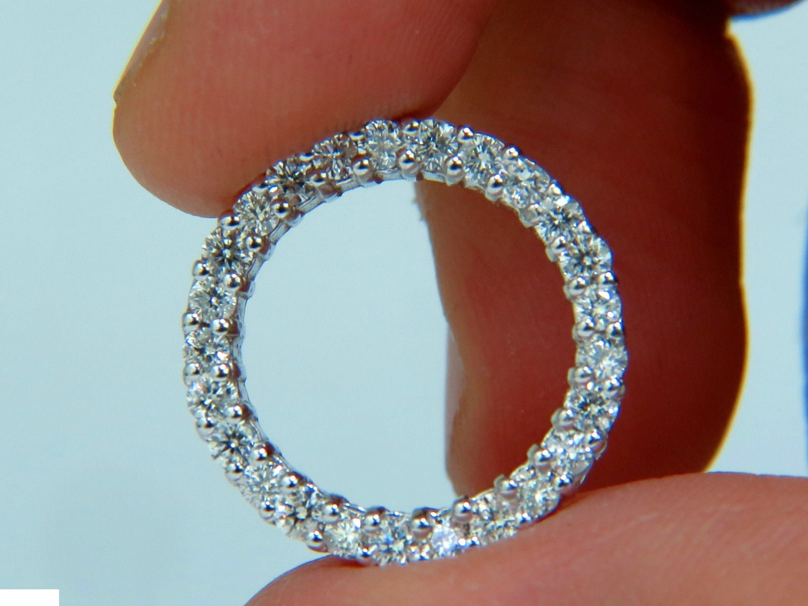 1.00CT G/VS Round Diamond Pendant Necklace in 14K Gold - Perfect for Weddings, Anniversaries & Special Occasions