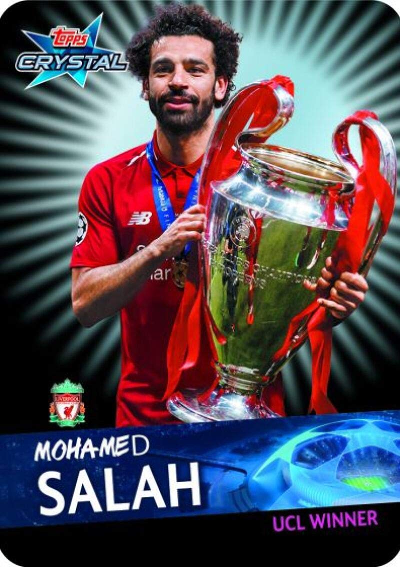 2019 Topps Crystal UEFA Champions League Soccer Trading Cards Box - 30 Pack Collectible Edition for Fans & Investors | Perfect for Gifts, Collections & Fantasy Leagues