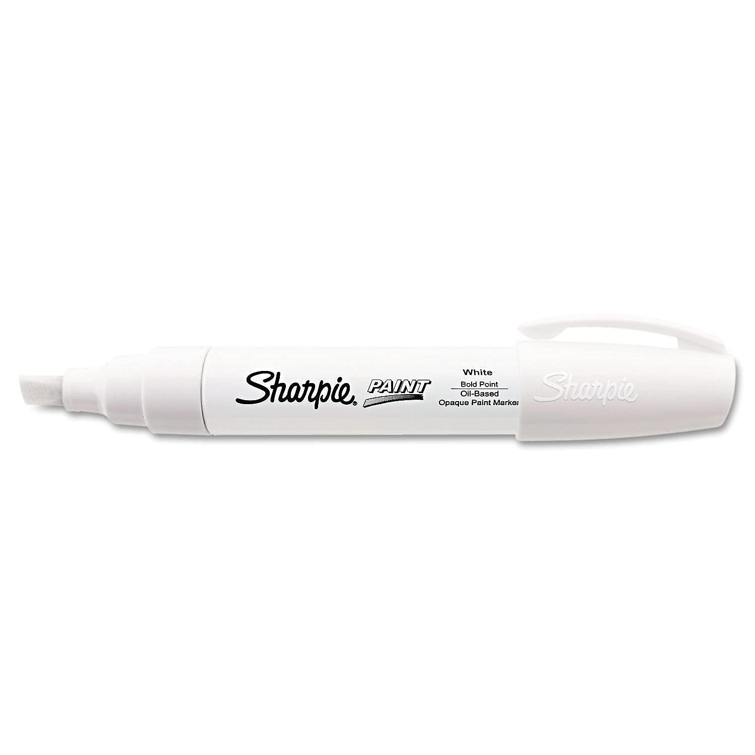 Sharpie Oil-Based Paint Marker - Bold White (35568) for Art, DIY Projects, and Sign Making