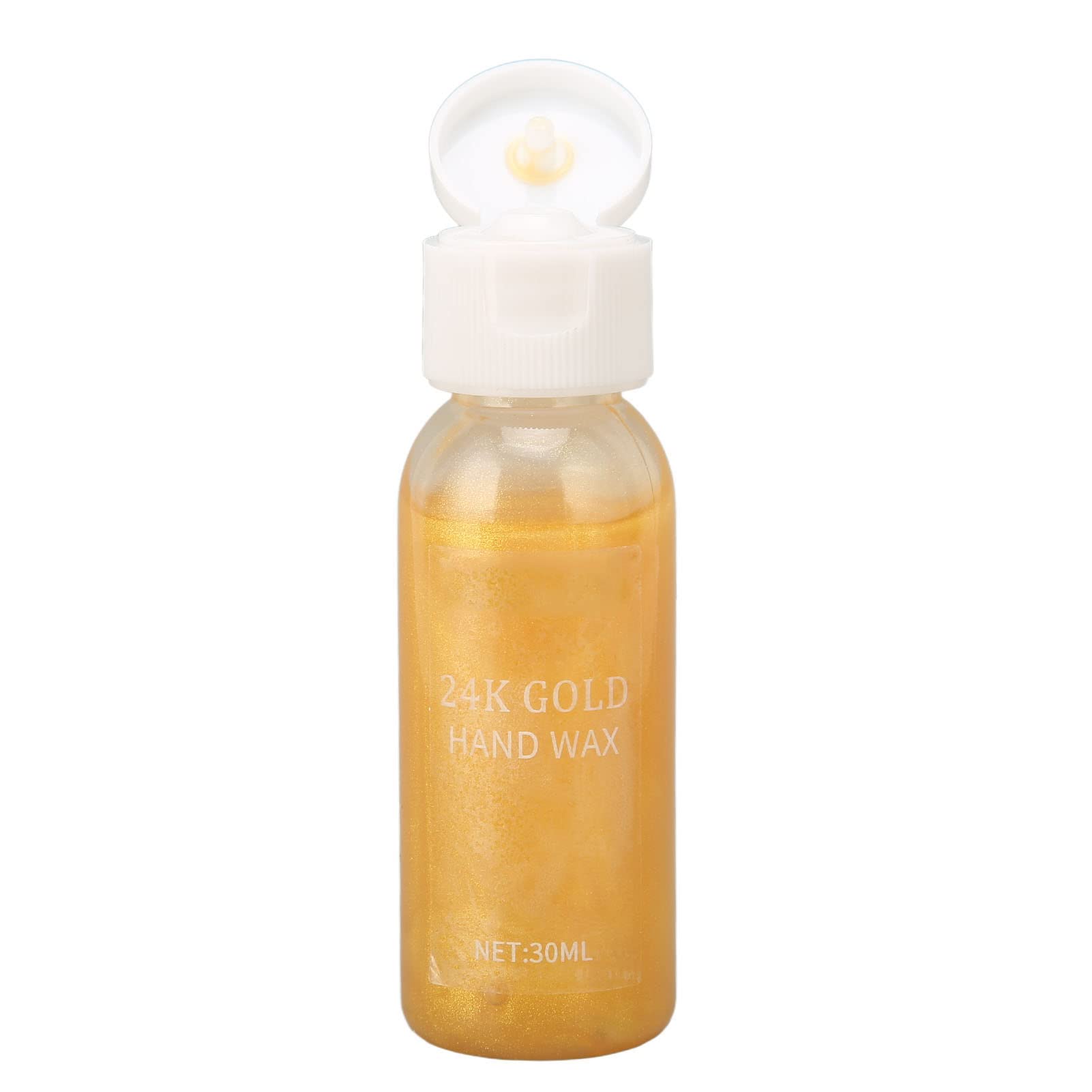 FILFEEL 30ml 24K Gold Hand Wax Mask - Milk & Honey Exfoliating Peel Off for Whitening, Moisturizing & Nourishing Dry Hands - Perfect for Spa, Salon & At-Home Hand Care Routine