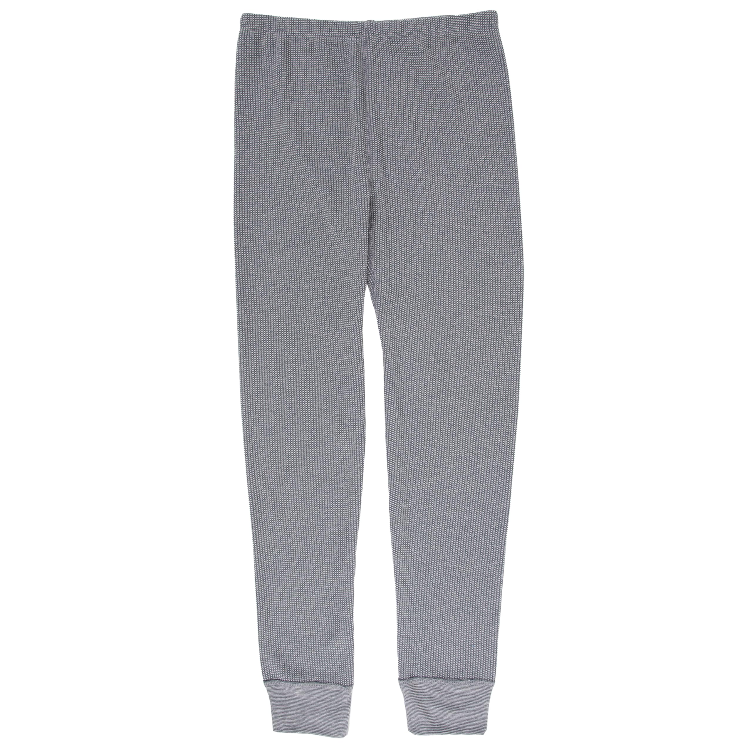 Fruit of the Loom Girls' Premium Thermal Waffle Underwear Set - 2-Piece Warm Long Sleeve Shirt & Pants for Winter, Cold Weather & Layering Outfits