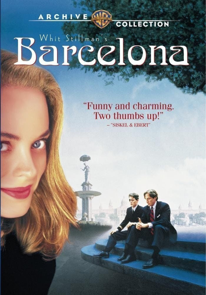 Barcelona DVD 1994 - Romantic Comedy Film Starring Taylor Nichols, Chris Eigeman, Tushka Bergen & Mira Sorvino | Perfect for Movie Nights & 90s Film Collections