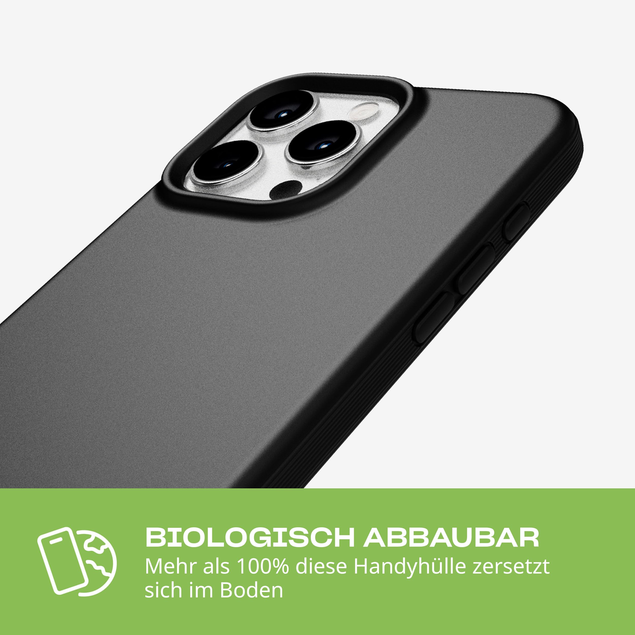Tech21 Evo Lite Case for iPhone 15 Pro Max - Black Slim Protective Phone Cover with TPU & Biodegradable Materials | 3m Drop Protection | Perfect for Everyday Use, Travel & Outdoor Activities