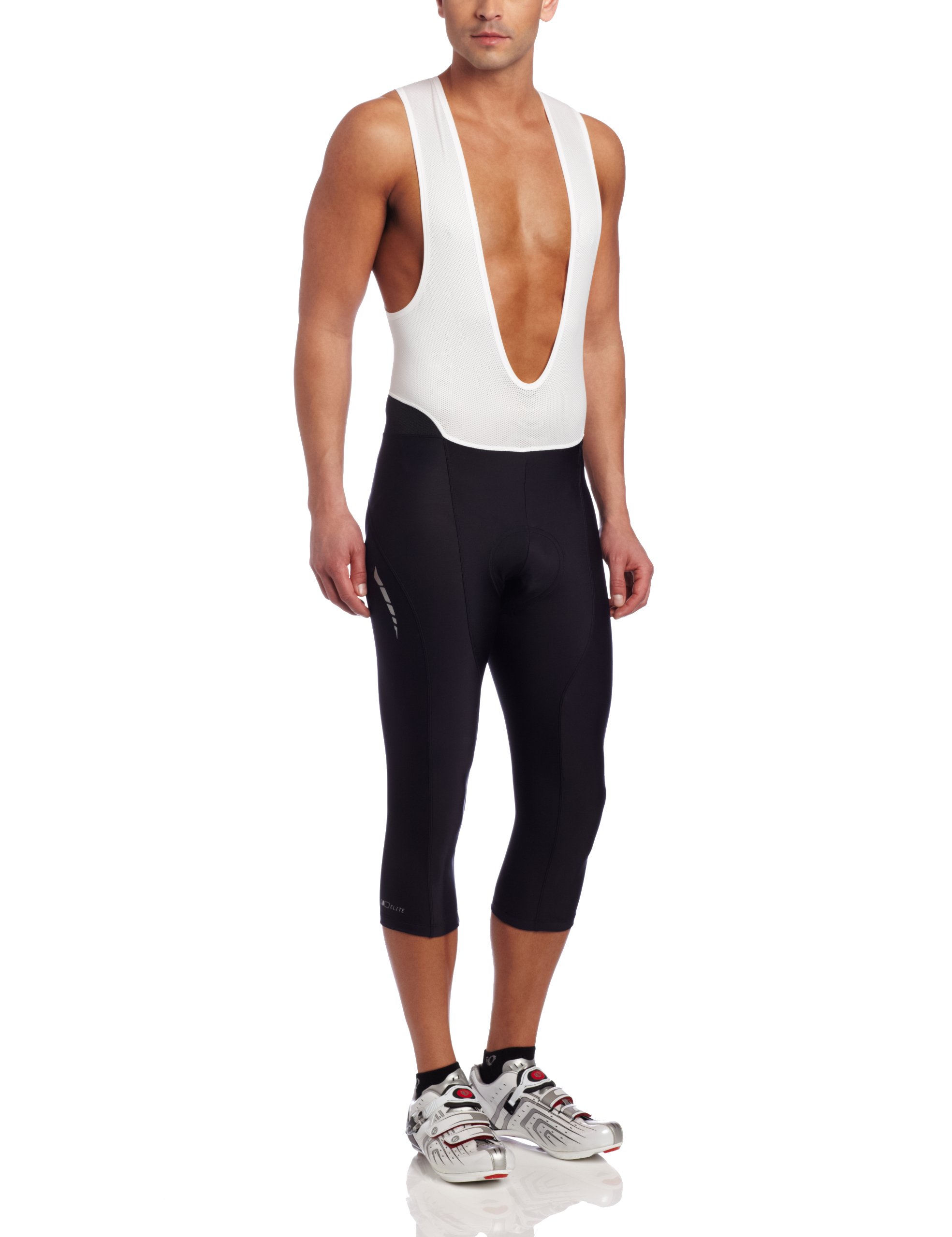 Pearl Izumi Men's Elite In-R-Cool 3/4 Bike Tights - Breathable Cycling Tights for Men - Perfect for Road Biking, Mountain Biking & Training