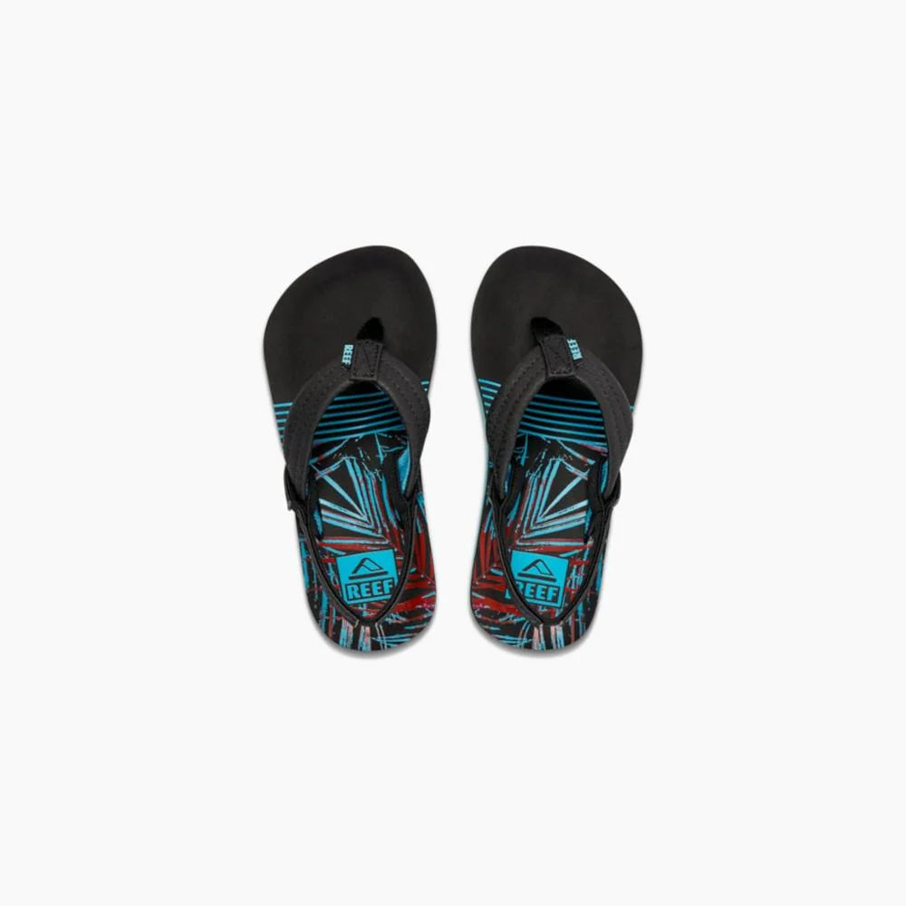 Reef Tropical Dream Ahi Kids' Sandals - Waterproof Beach Shoes for Boys & Girls - Perfect for Summer, Pool, and Outdoor Play
