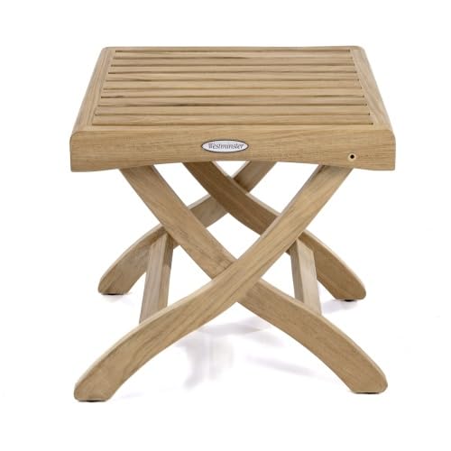 Barbuda Ottoman with Storage - Modern Side Table for Living Room, Bedroom, or Office - Multi-Functional Footrest, Coffee Table, and Extra Seating