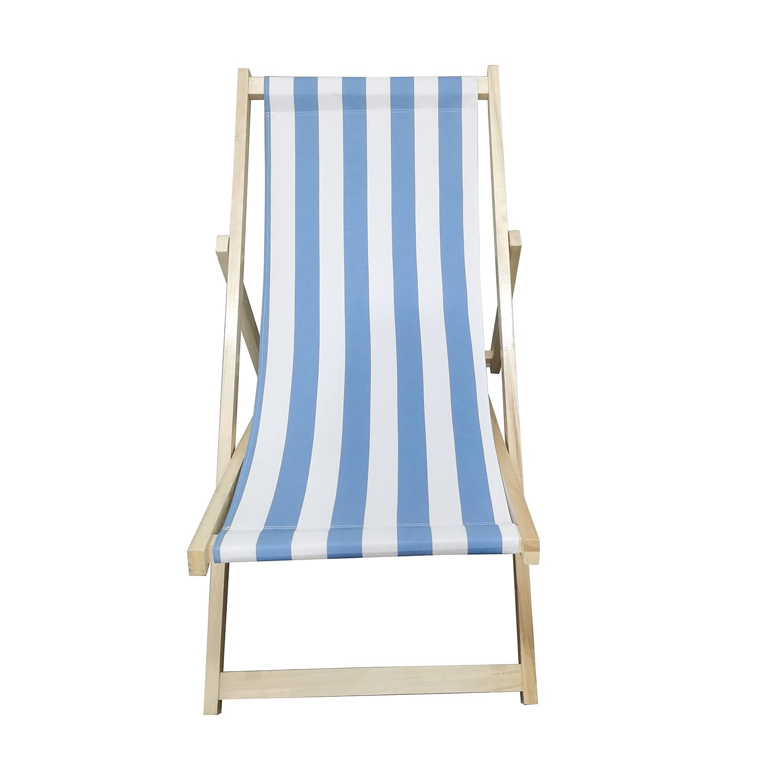 NUZYZ Adjustable Beach Chair - Heavy Duty Portable Sling Chair with Strong Load-Bearing Fabric for Outdoor Use at Beach, Pool, Garden, Camping and Picnics