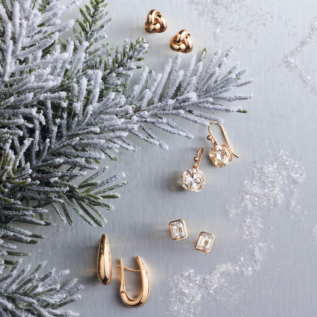 14K Gold Triple Knot Earrings for Women - Dainty Stud Earrings for Everyday Wear - Perfect Gift for Her, Birthday, Anniversary, Valentine's Day - Ideal for Office, Date Night, and Special Occasions