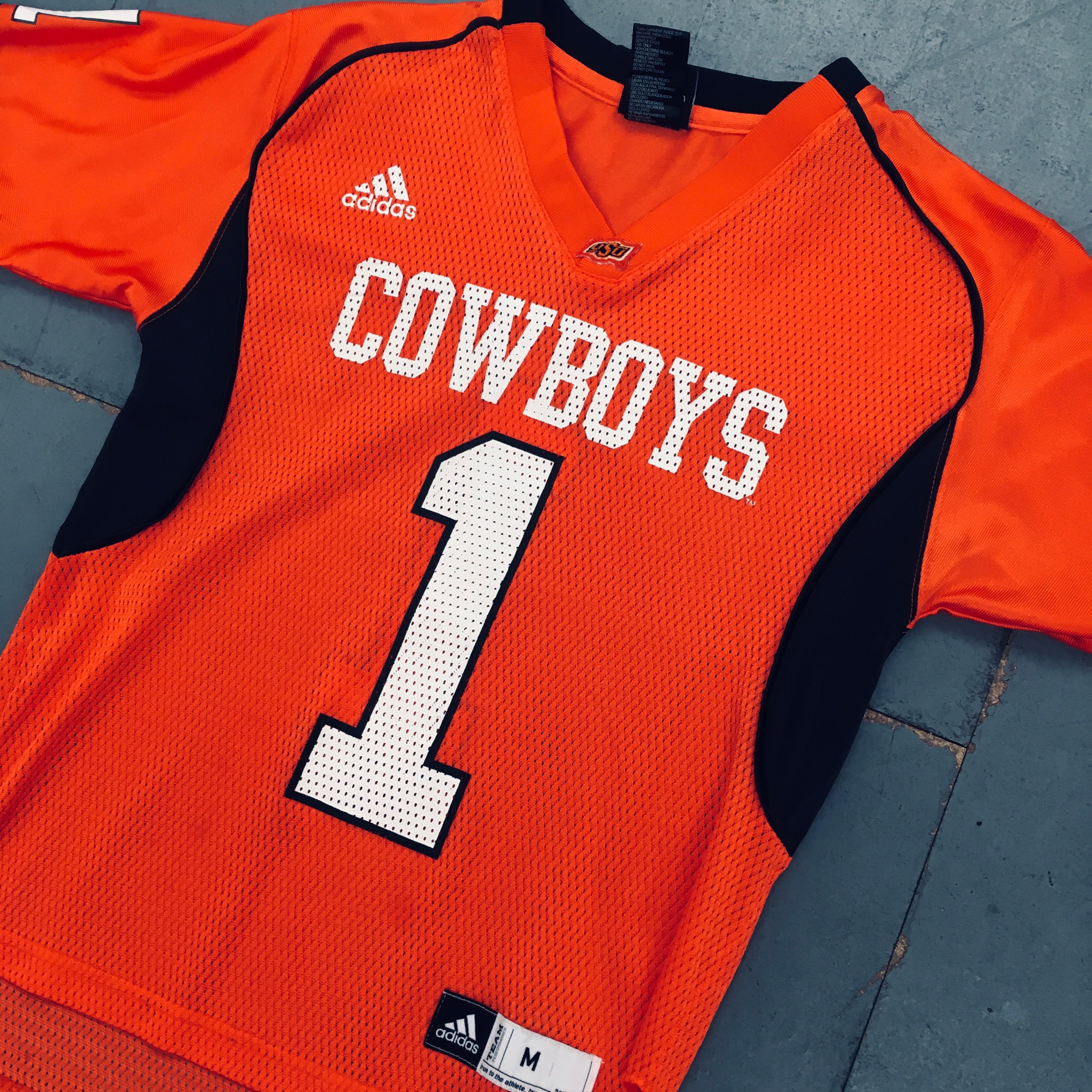 Adidas OSU Cowboys Dez Bryant No. 1 Jersey - Youth XS/S Size - Perfect for Game Day & Fan Collections