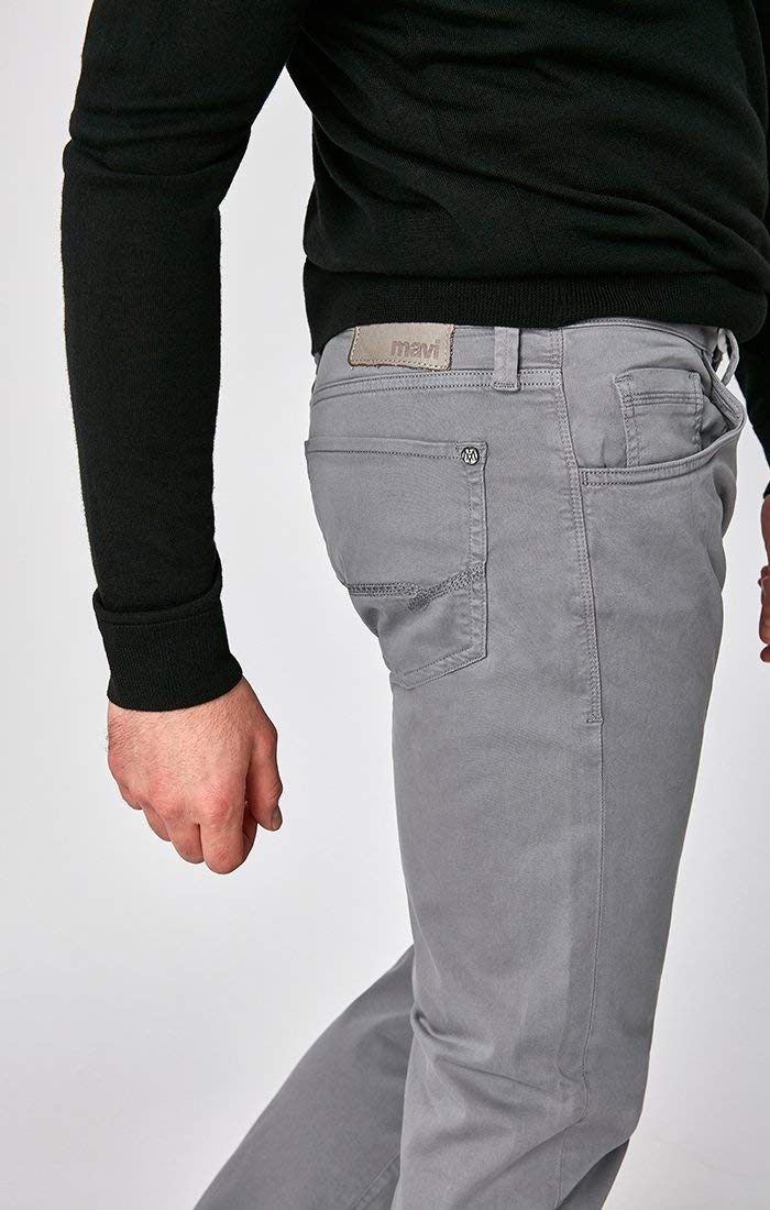 Mavi Matt Classic Men's Straight Leg Pants - Relaxed Fit Mid-Rise Work Pants for Men | Comfortable Office & Casual Wear for Everyday Use