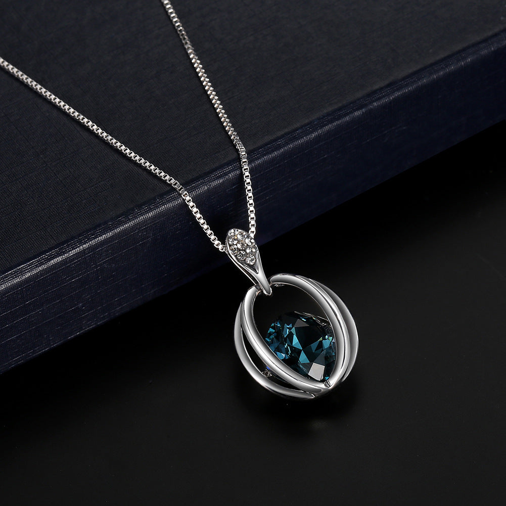 Elegant Crystal Jewelry Set for Women - Necklace, Earrings & Bracelet - Perfect for Weddings, Parties & Special Occasions