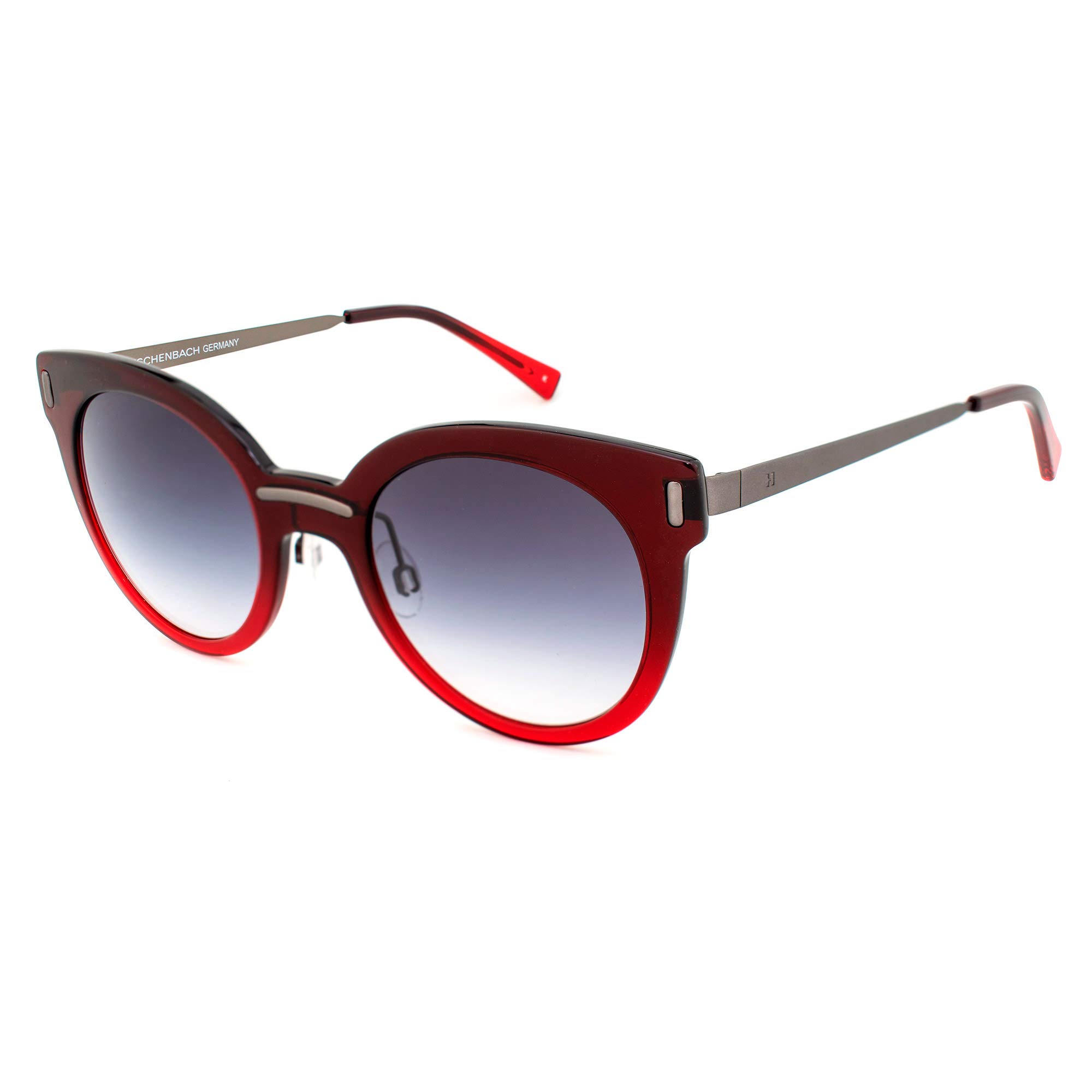 **Polarized Fashion Sunglasses for Women - HUMPHREYS ROJO-GRIS OSCURO/AZUL DEGRADADO - UV Protection & Stylish Design - Perfect for Beach, Driving & Outdoor Activities**
