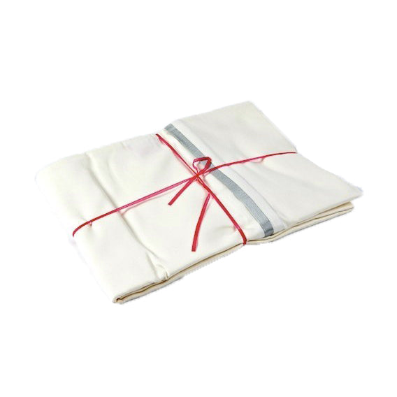 Luxury White Silk Trim Pillowcases - Soft & Hypoallergenic for Better Sleep - Perfect for Bedroom, Hotel, or Spa Decor