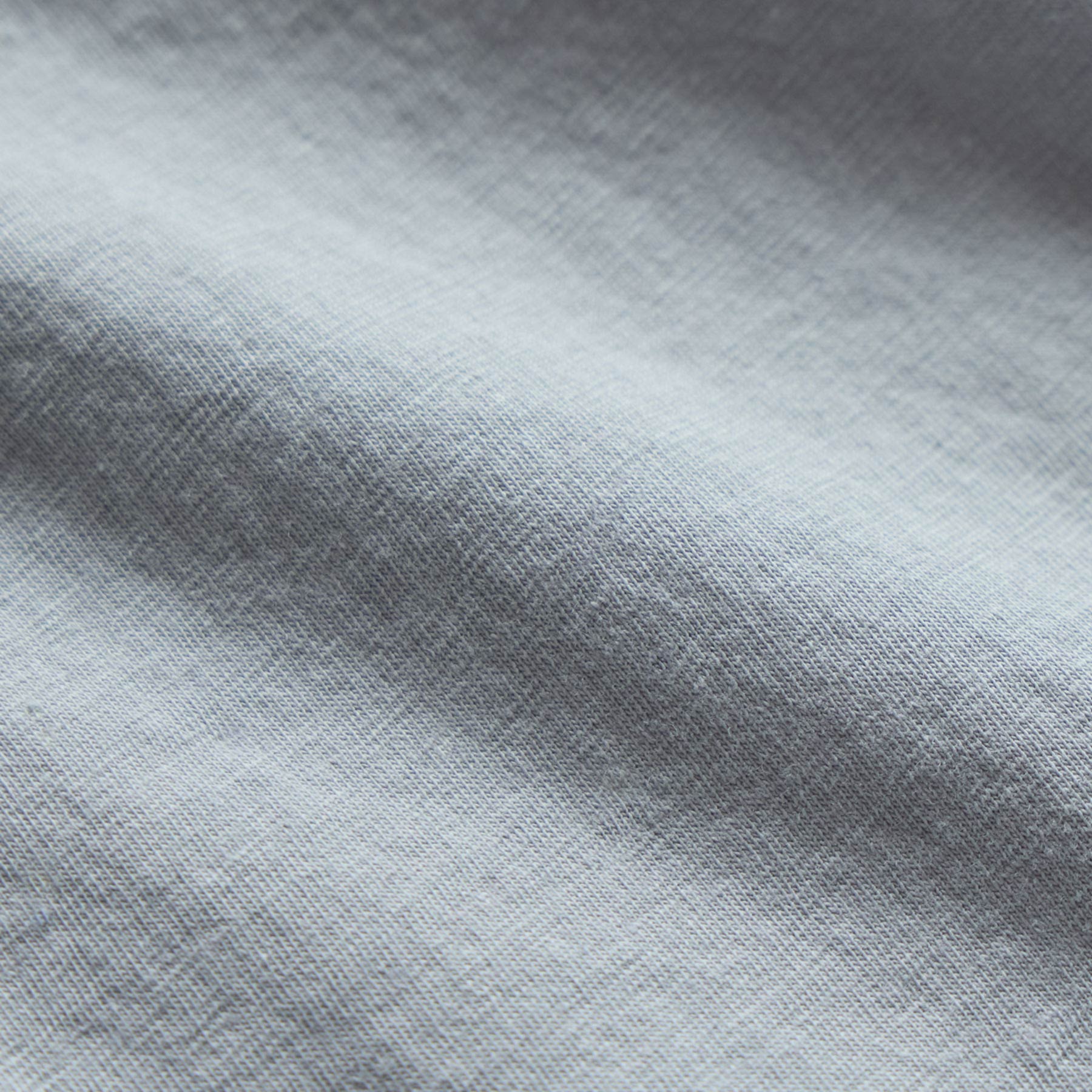 Premium Cotton Linen Pocket T-Shirt for Men - Soft Breathable Casual Tee in Grey Sky Color | Perfect for Summer Outfits, Weekend Wear & Travel Essentials