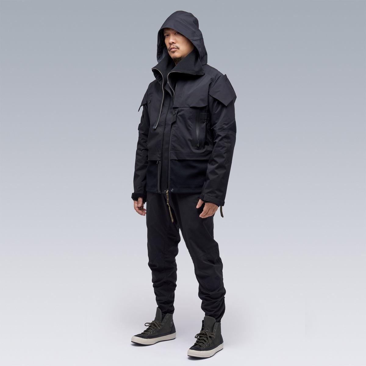 Acronym J16 GT Black - Stylish Waterproof Jacket for Urban Commuting & Outdoor Adventures