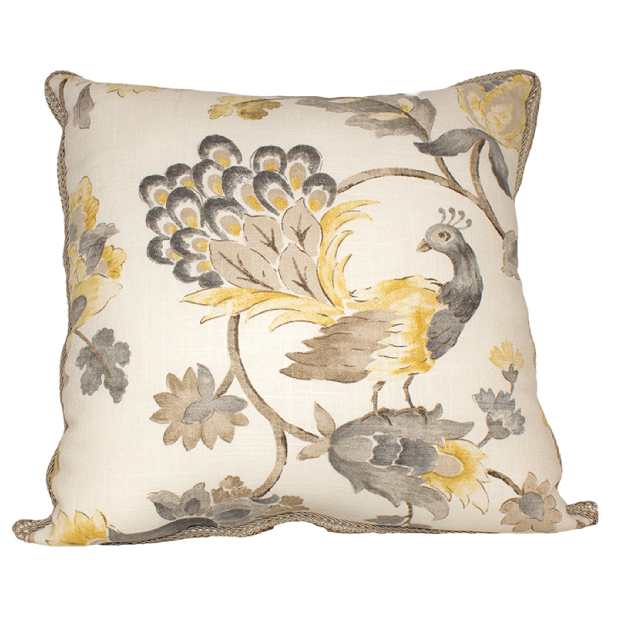 Arianna Floral Decorative Throw Pillow Cover - Soft Bohemian Cushion for Living Room, Bedroom, Sofa & Home Decor
