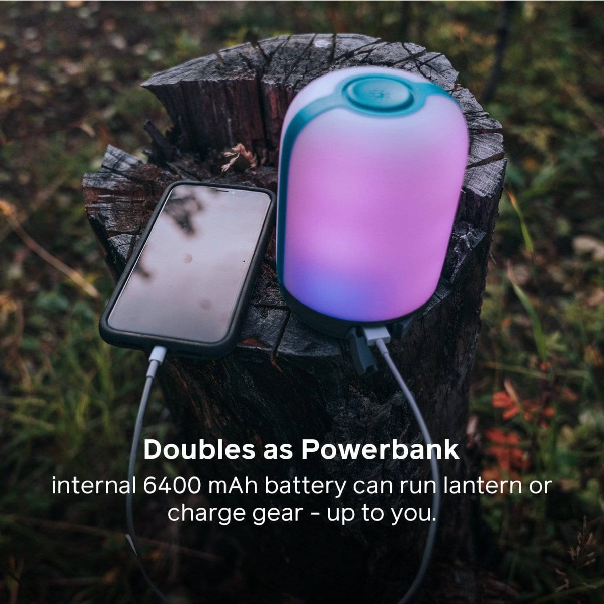 Alpenglow 500 - Premium Outdoor LED Camping Lantern with 500 Lumens, Waterproof & Rechargeable for Hiking, Backpacking, Emergency & Power Outages