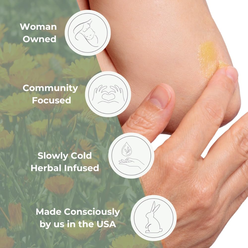 Organic Calendula Oil with Licorice & Jojoba - Fragrance Free, Unscented Facial Oil for Sensitive Skin & Eczema - Cold Pressed Moisturizing Cleansing Oil in Recycled Plastic Bottle (7.5 Oz) - Perfect for Daily Skincare Routine & Soothing Dry, Irritated Skin