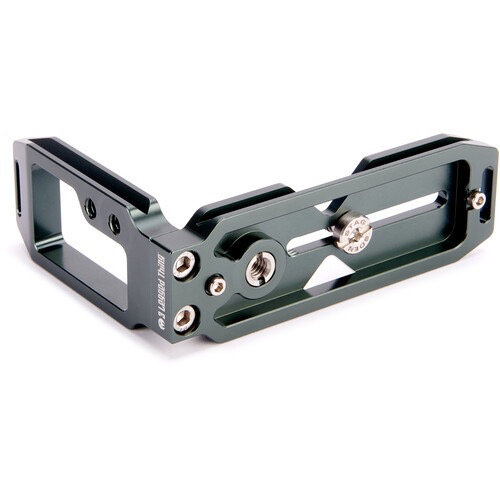 3 Legged Thing QR11 FBC 2.0 Universal L Bracket for DSLR Cameras - Metallic Slate Gray - Compatible with Canon, Nikon, Sony - Perfect for Landscape & Portrait Photography