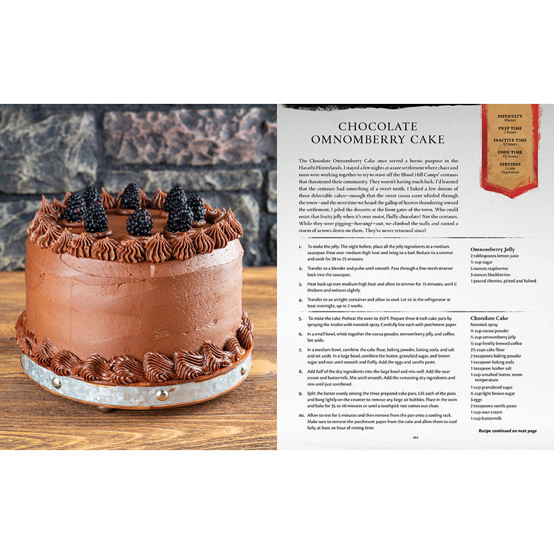 Guild Wars 2: Feasts of Tyria - Official Cookbook with 50+ In-Game Recipes | Perfect for Gamers & Fantasy Food Lovers | Great for Game Nights, Cosplay Events & Themed Parties