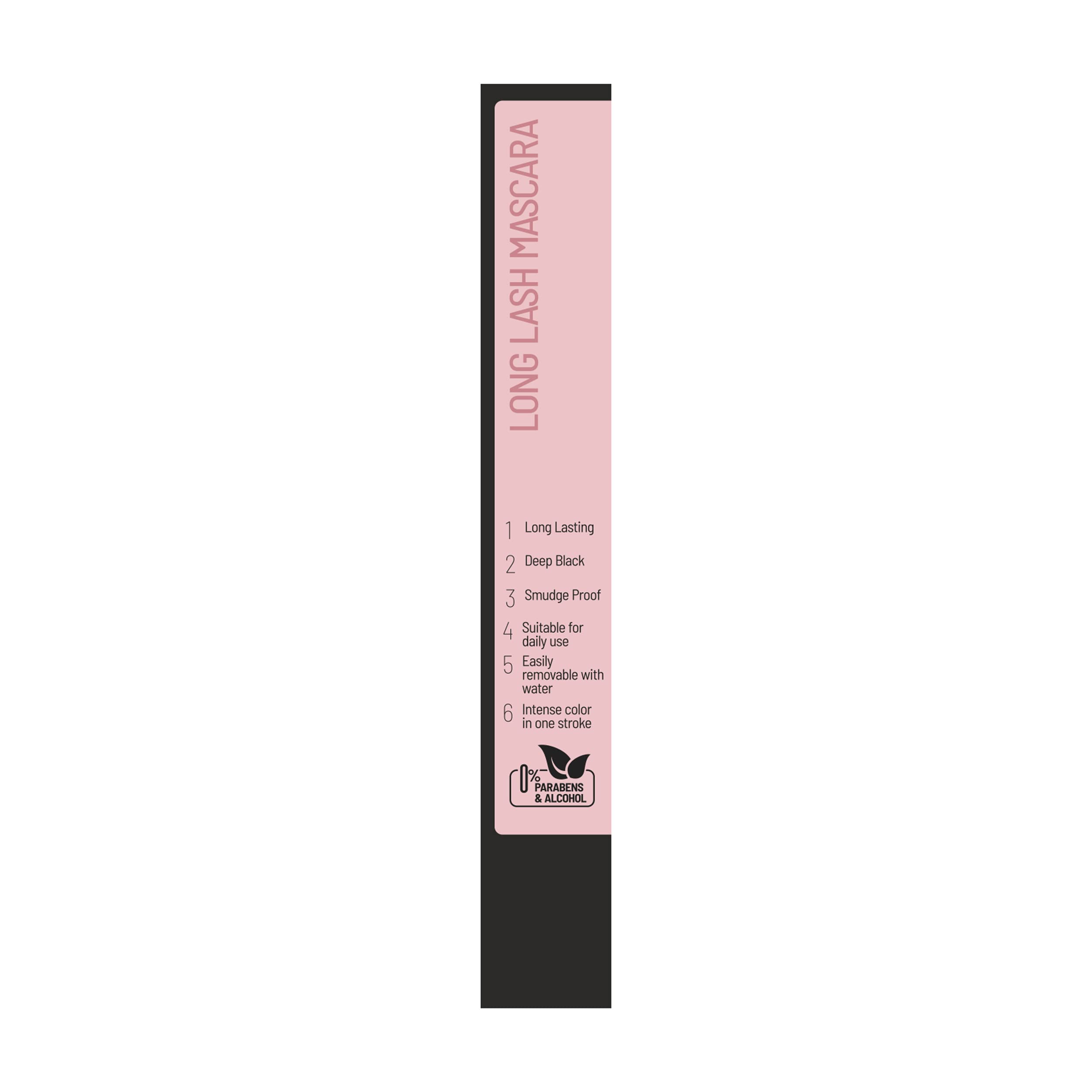 Oshea Colors Mesmeric Long Lash Mascara - Waterproof Volumizing Mascara for Dramatic Lashes | Paraben-Free, Highly Pigmented Black Formula (6ml) | Perfect for Everyday Wear, Date Night & Special Occasions