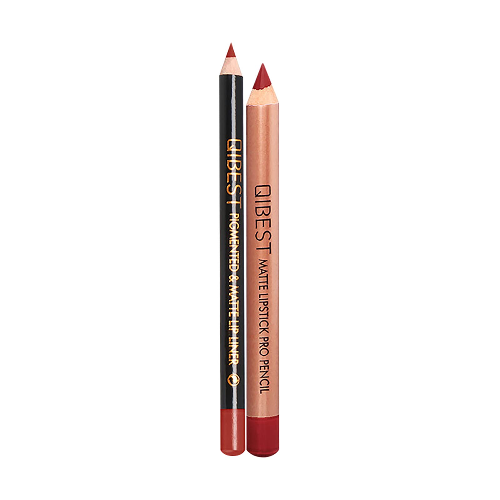 Mllkcao 3-in-1 Lipstick Pen & Lip Liner Set - Long Lasting Waterproof Moisturizing Makeup Kit for Women (Lipstick, Eyeliner, Eyebrow Pencil) - Perfect for Daily Makeup, Parties & Special Occasions