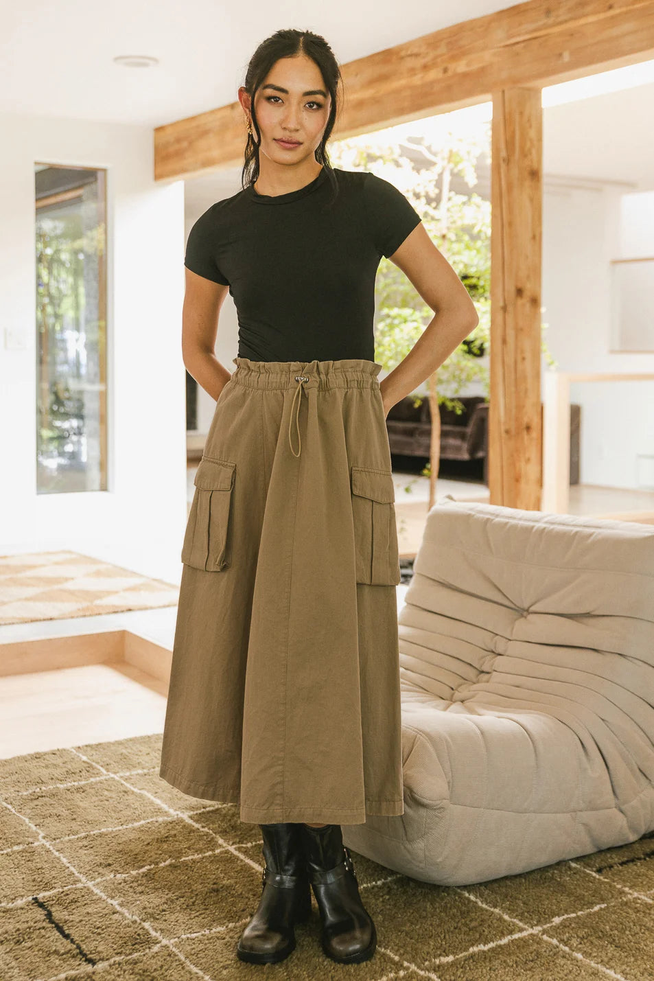 Angelina Cargo Skirt for Women - Stylish & Functional Utility Skirt with Pockets | Perfect for Outdoor, Travel & Casual Wear | FINAL SALE