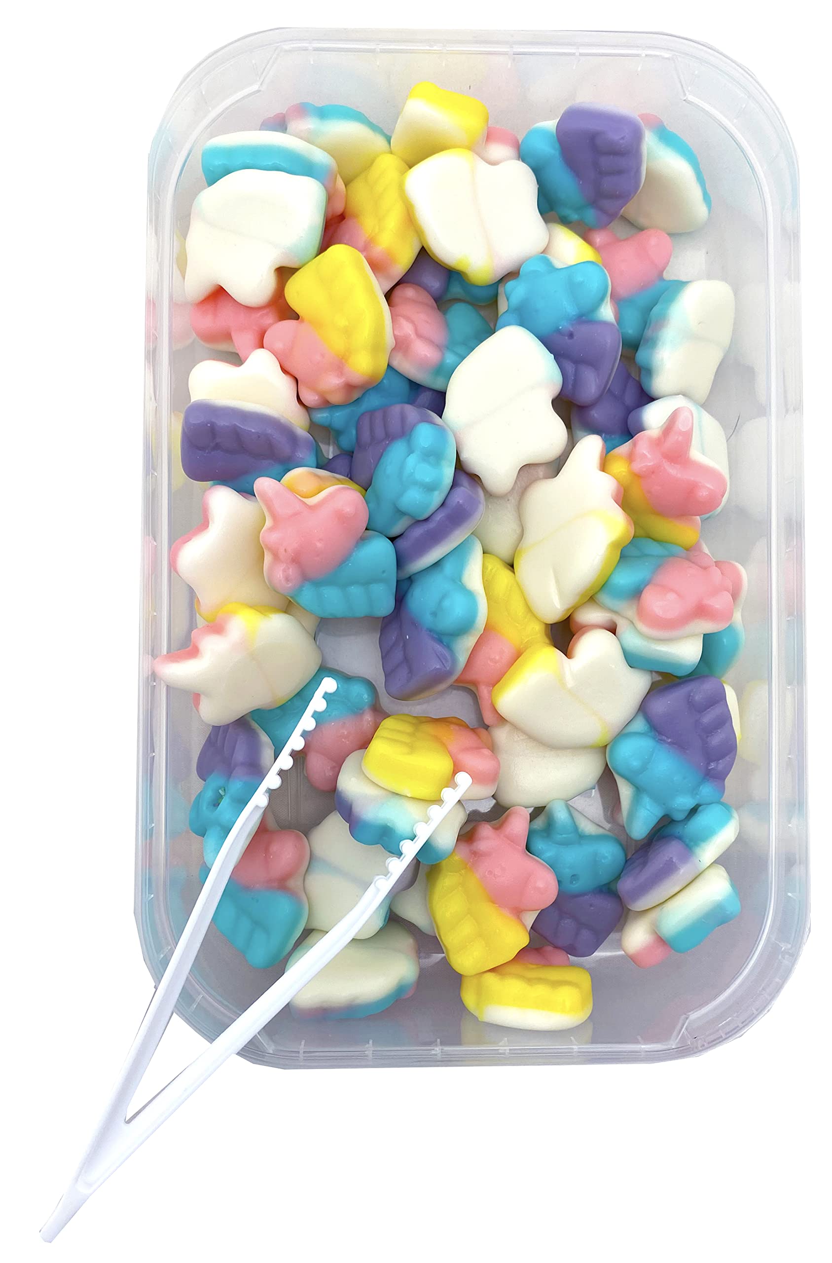 Zweet Unicorn Gummy Candy - Kosher & Halal - Resealable Pack for Kids & Parties