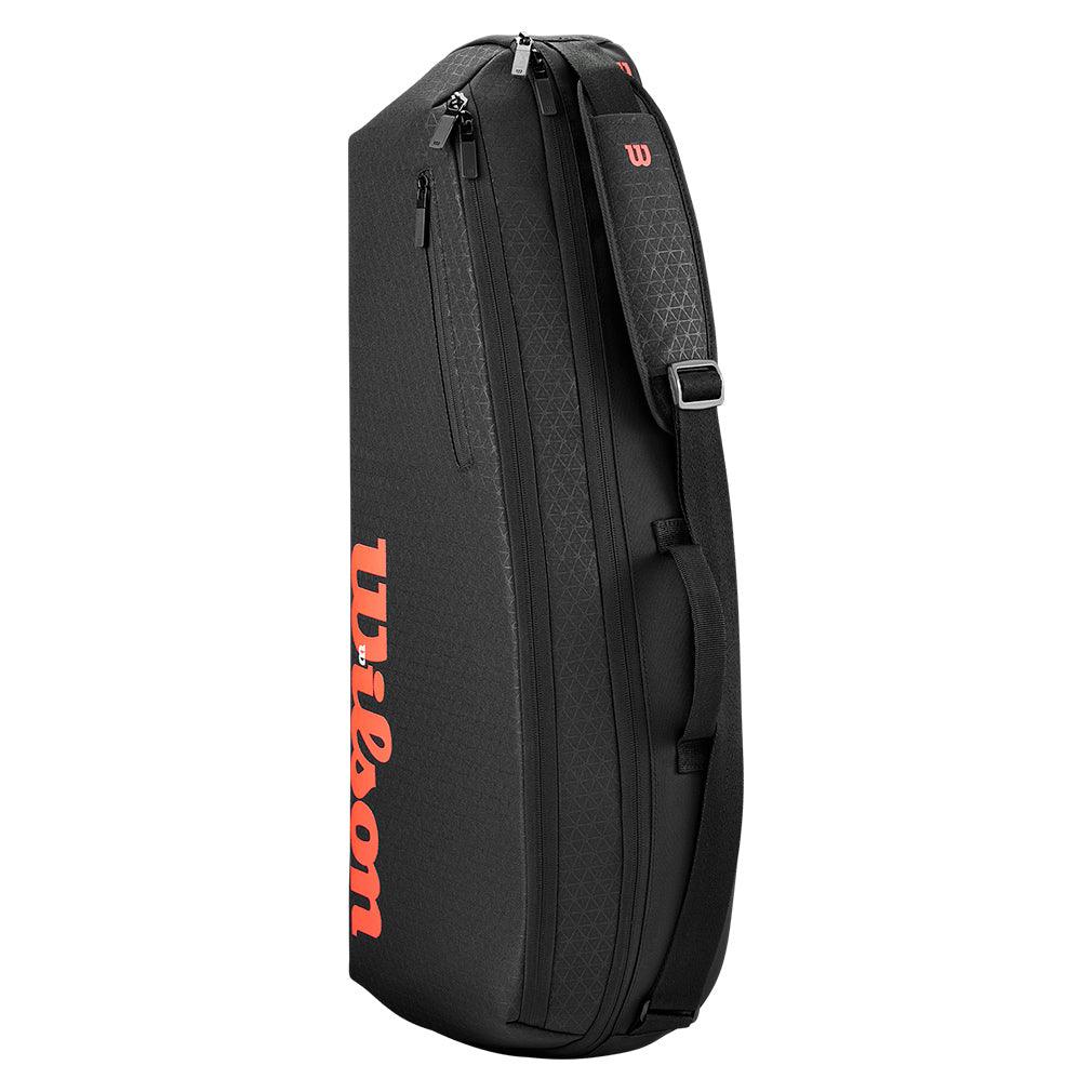 Clash V3 3-Pack Tennis Racquet Bag - Black & Infrared | Premium Tennis Gear for Men & Women | Perfect for Court, Travel & Tournament Use