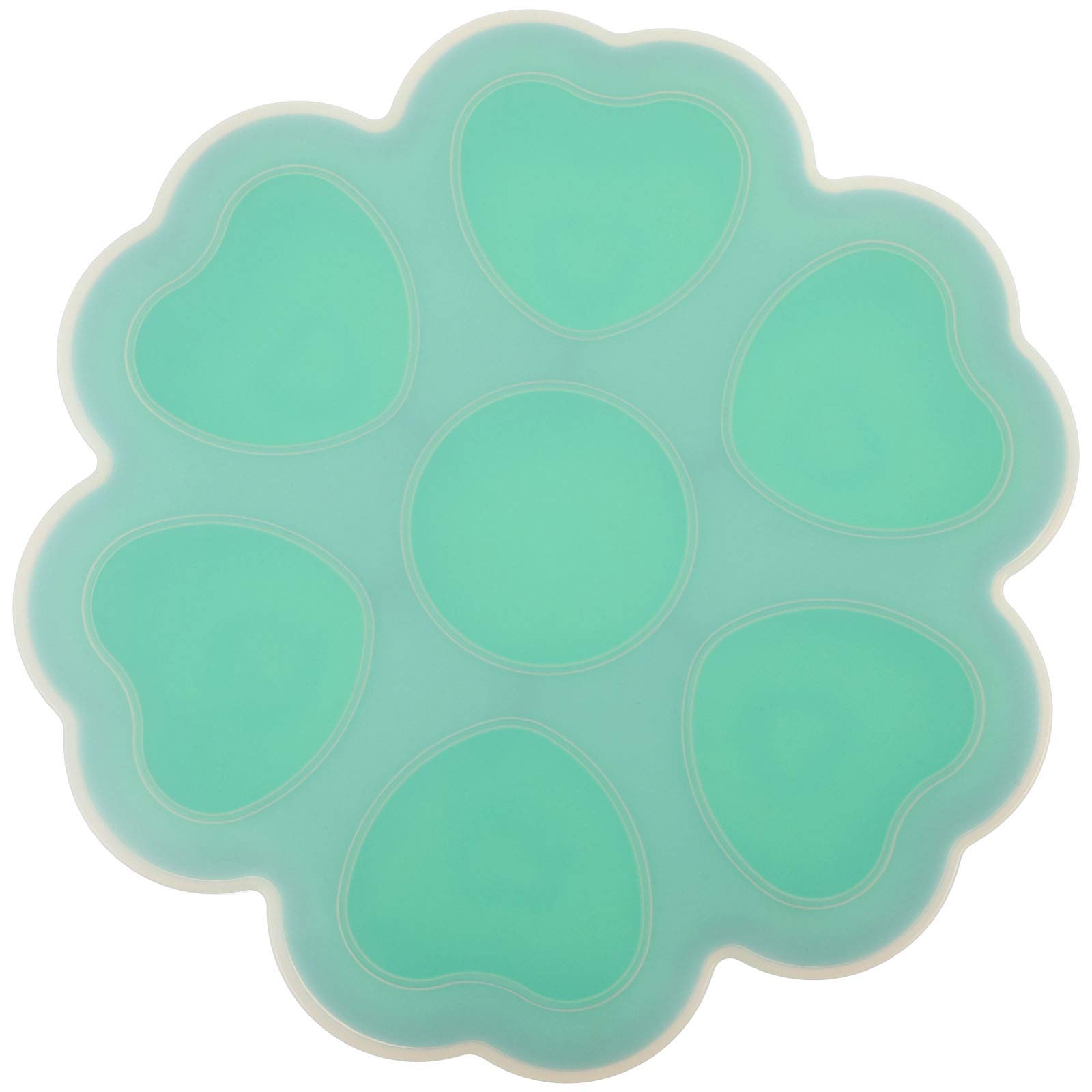 Heart Shaped Silicone Mold for Ice Cubes, Chocolate, Soap, Desserts, Baking, DIY, Cakes, Biscuits & Cookies - Perfect for Valentine's Day, Parties & Home Decor