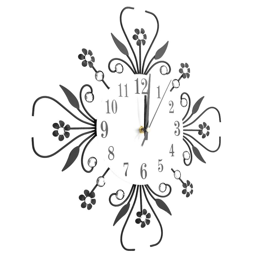 Large Silent Wall Clock for Office, Living Room & Bedroom - Modern Home Decor & Functional Timepiece for Home & Workspace