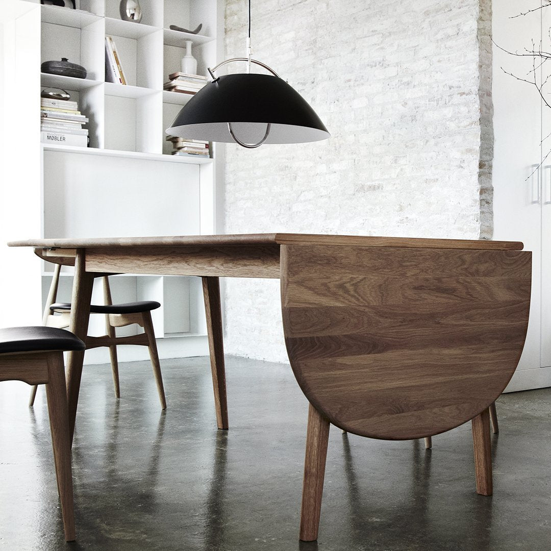 Mid-Century Modern CH_006 Dining Table by Hans J Wegner - Solid Wood Scandinavian Design for Dining Room & Open Concept Living Space