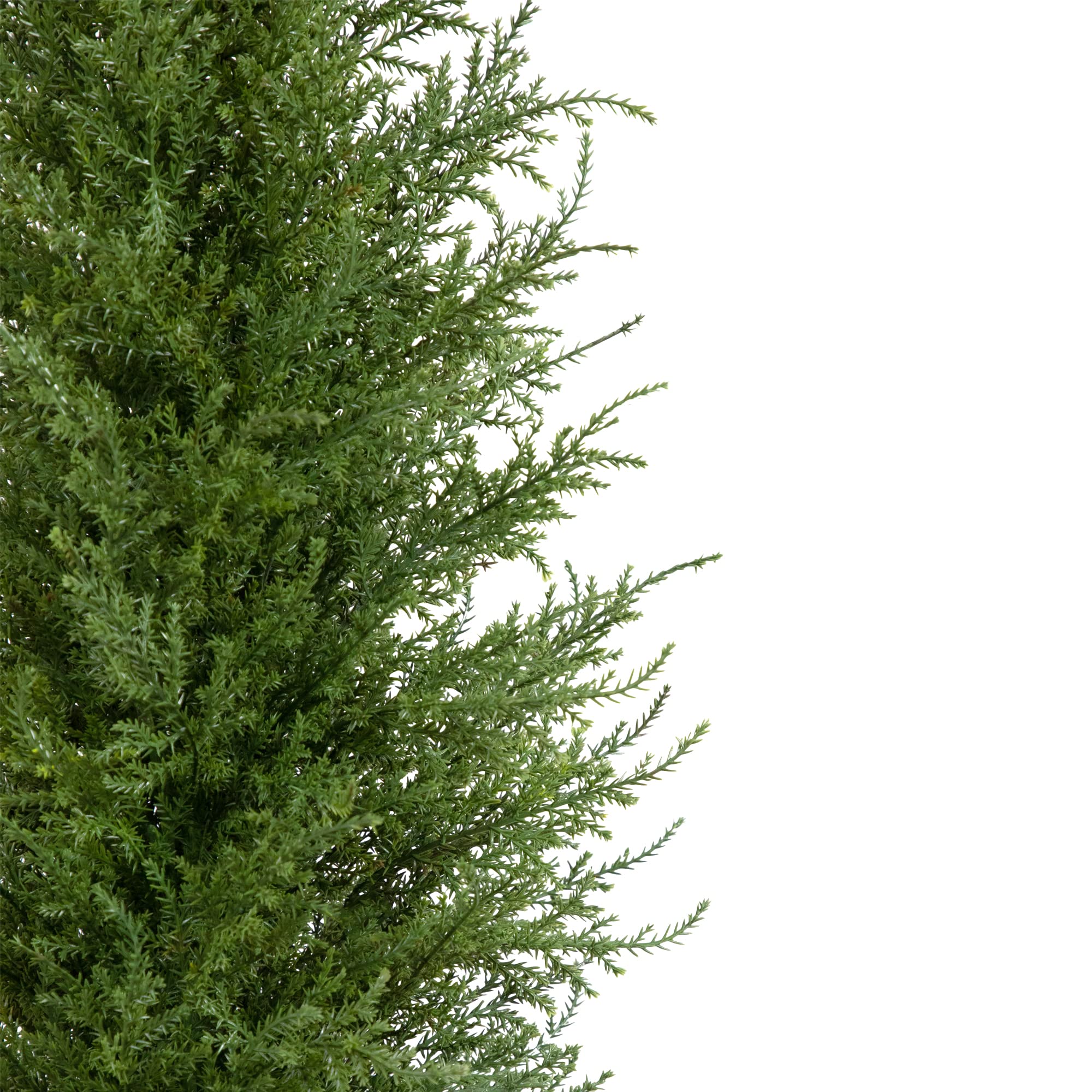 Northlight 3ft Artificial Cedar Pine Petite Arborvitae Tree in Round Pot - Unlit Green Faux Evergreen for Home Decor, Office, and Holiday Display