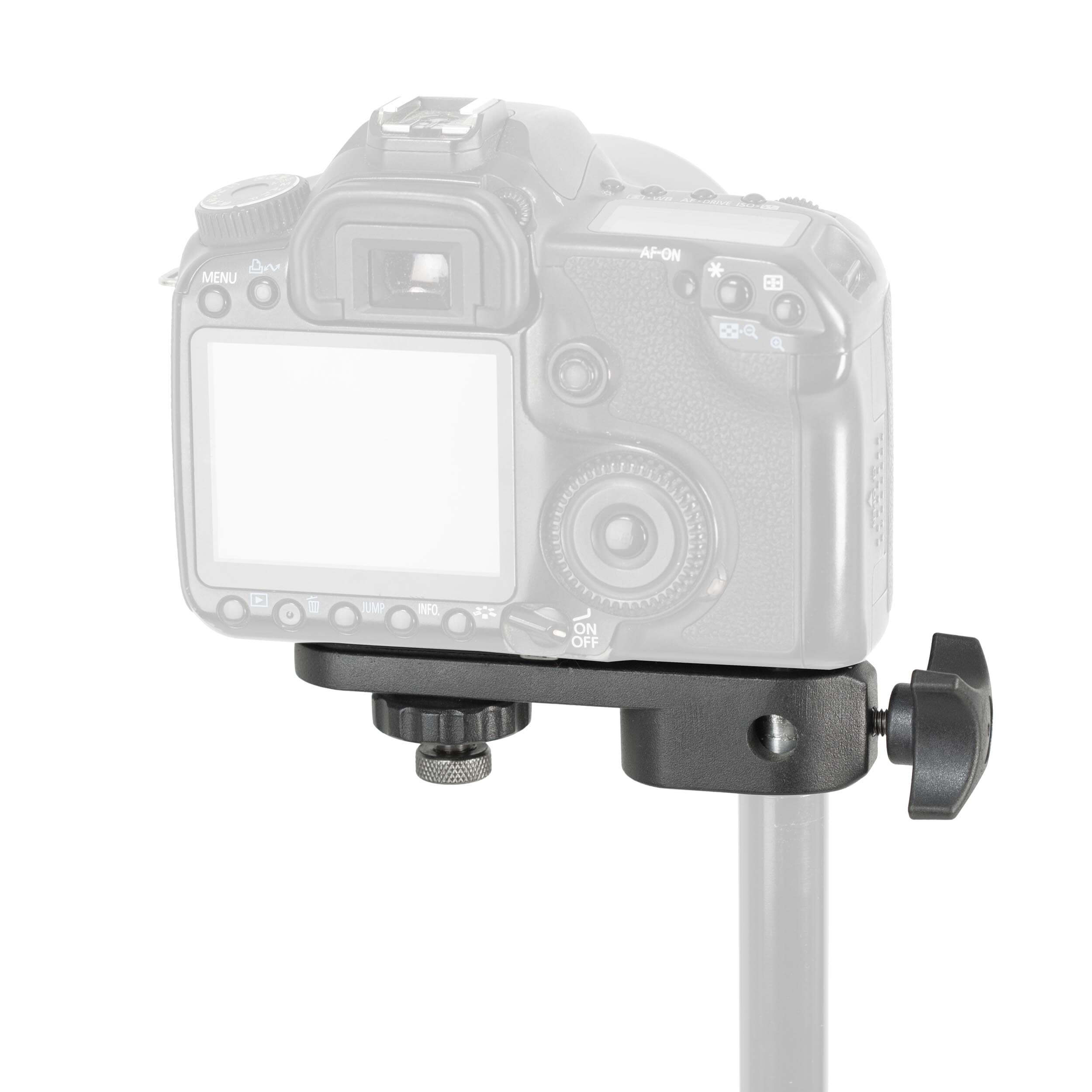 Professional Camera Mount Bracket - Adjustable Tripod Stand for DSLR, Mirrorless & Action Cameras - Perfect for Vlogging, Photography & Live Streaming