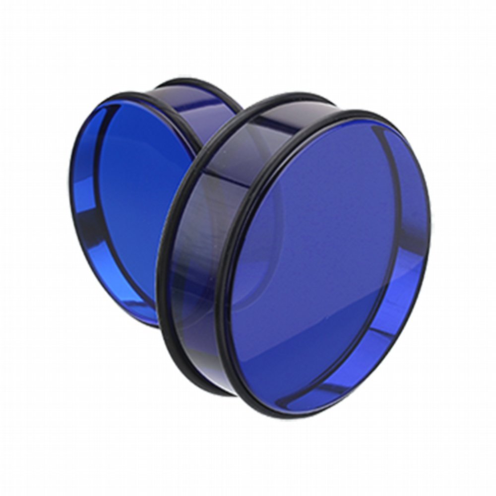 Supersize Acrylic Ear Gauge Plugs - No Flare Jewelry for Stretching