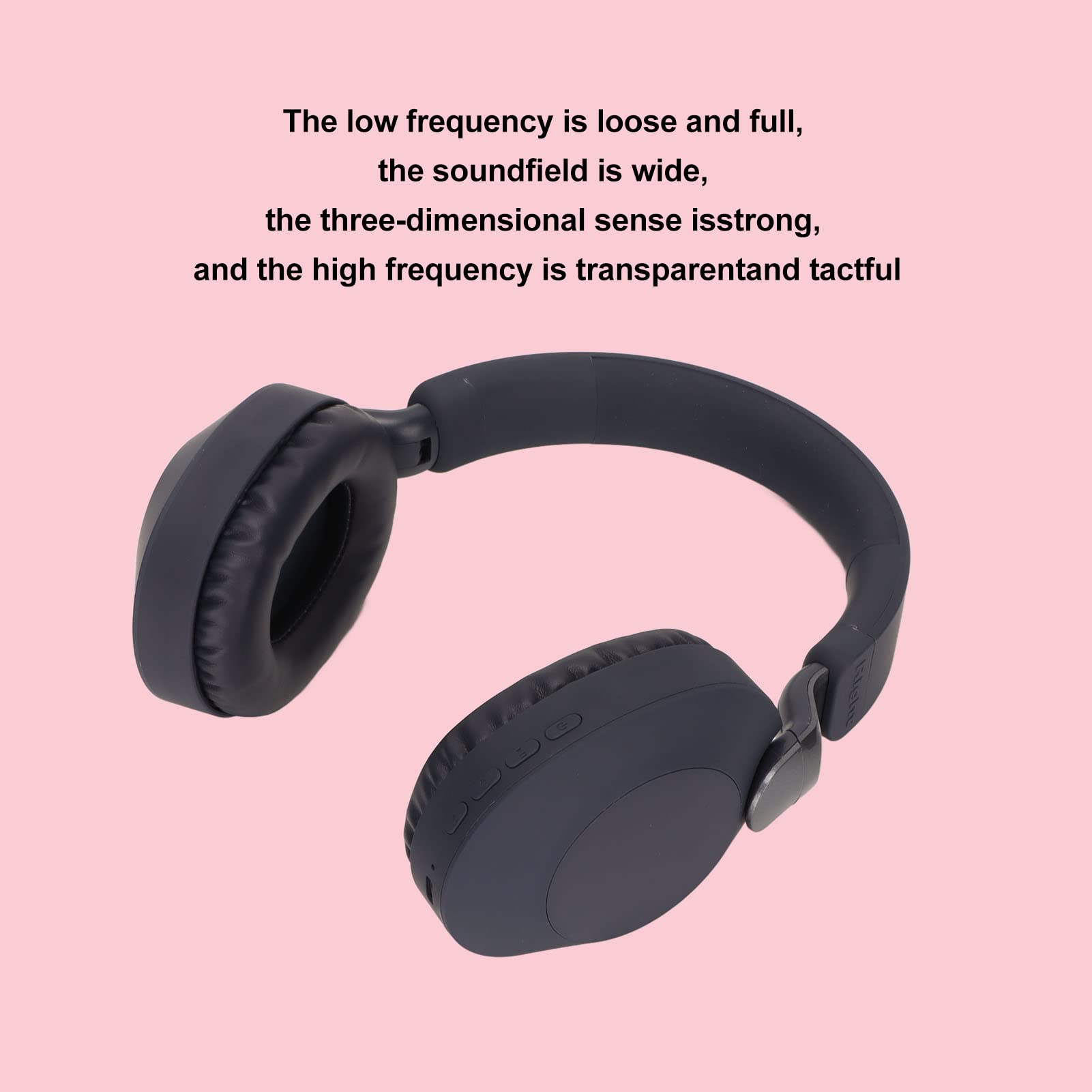 EIMSOAH Gaming Headset with Microphone - Foldable 5.1 Stereo Wired Headphones, Dual Mode USB-C & 3.5mm for PC, Laptop, PS5, Xbox (Blue) - Perfect for Online Gaming, Streaming & Video Calls