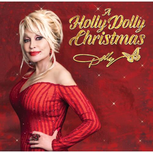 Holly Dolly Christmas Vinyl LP Record - Classic Holiday Music for Festive Gatherings & Cozy Winter Evenings