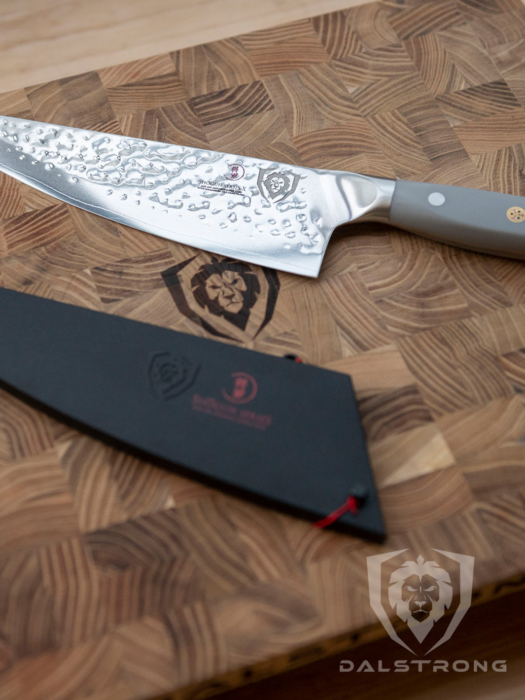 Dalstrong Shogun Series X 8-Inch Chef Knife with Gray ABS Handle - Professional Kitchen Knife for Slicing, Dicing & Chopping - Perfect for Home Chefs & Culinary Enthusiasts